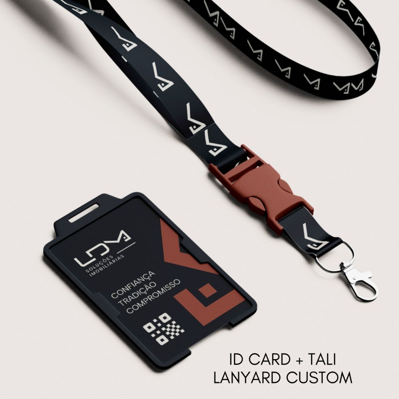 Id Card + Tali Lanyard Custom