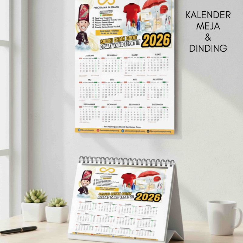 KALENDER MEJA & DINDING